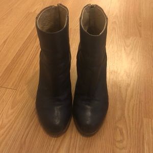 Rag & Bone Newbury Boots - Navy - Size 8